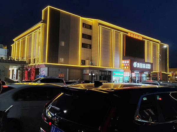 巴里坤楼体亮化