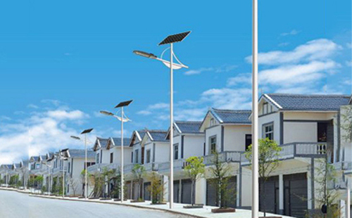 巴里坤太阳能路灯配置与在乡村道路照明中的应用